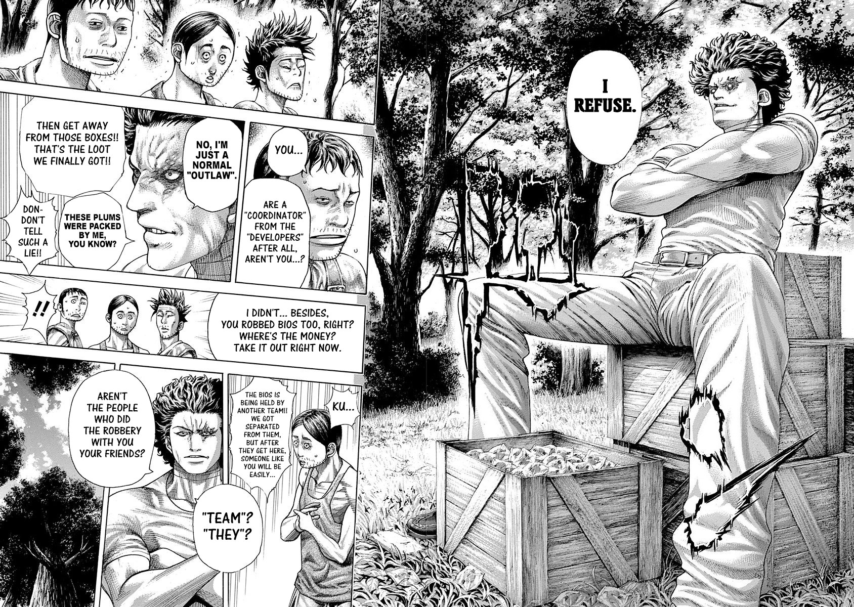 Usogui Chapter 377 page 8 - Chapter 377: The Man Who Dominates The "Outlaws"
