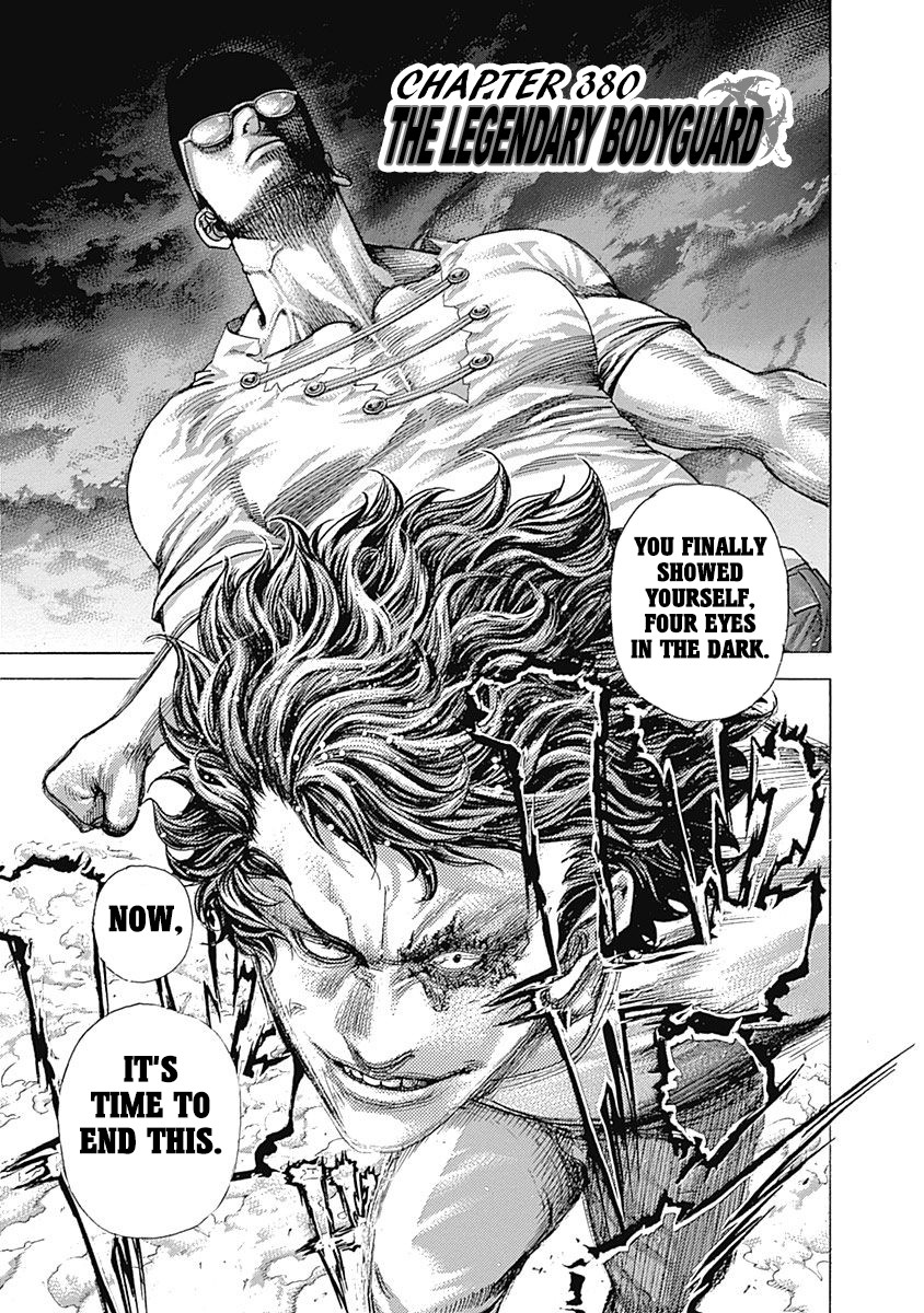 Usogui Chapter 380 page 1 - Chapter 380: The Legendary Bodyguard