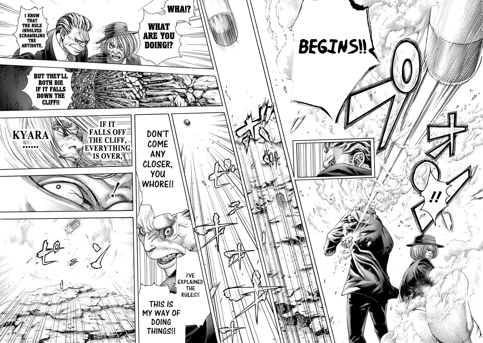 Usogui Chapter 381 page 12 - Chapter 381: Death In A Nanometer