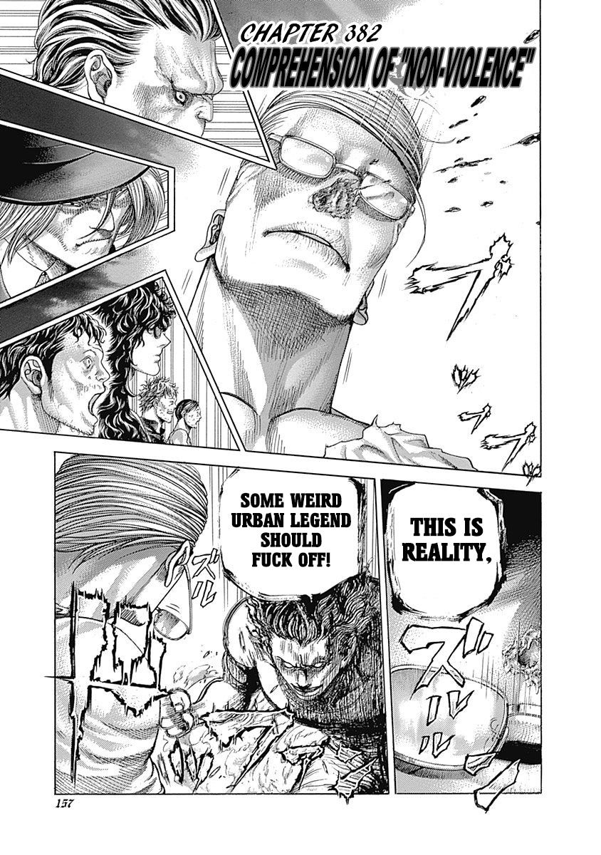 Usogui Chapter 382 page 1 - Chapter 382: Comprehension Of "Non-violence"