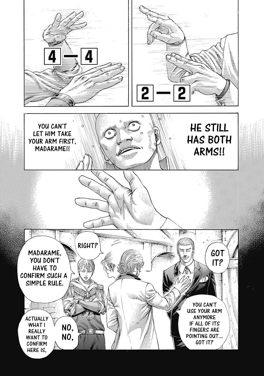 Usogui Chapter 391 page 10 - Chapter 391: Hand Chopper