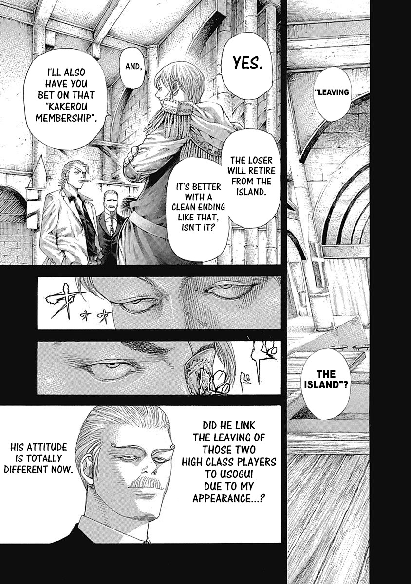 Usogui Chapter 391 page 6 - Chapter 391: Hand Chopper