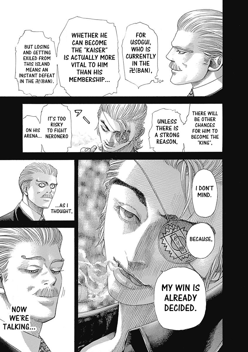 Usogui Chapter 391 page 8 - Chapter 391: Hand Chopper