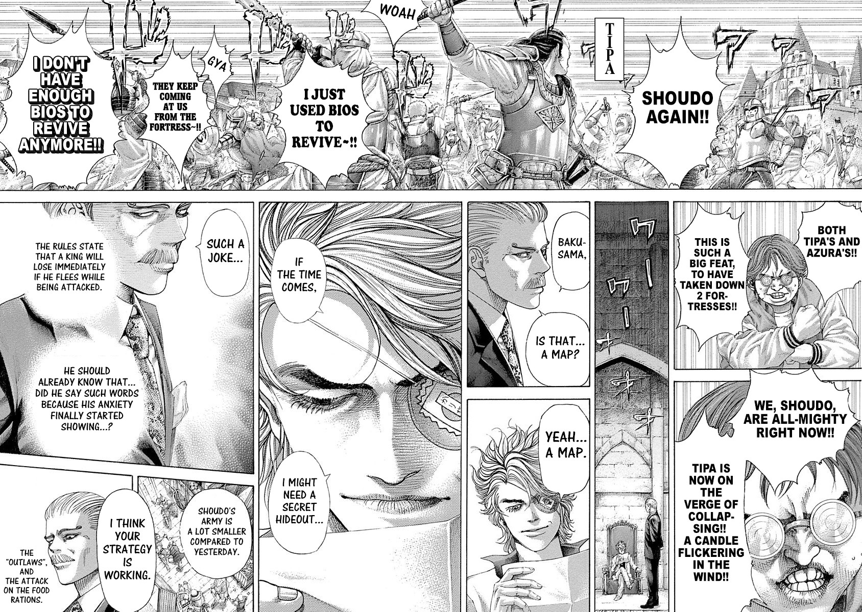 Usogui Chapter 399 page 4 - Chapter 399: Great Fuss