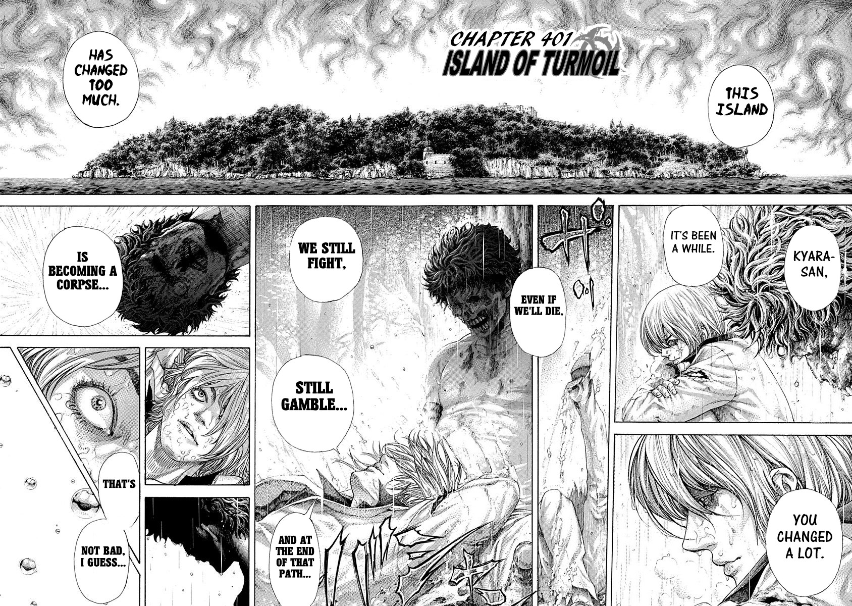 Usogui Chapter 401 page 4 - Chapter 401: Island Of Turmoil