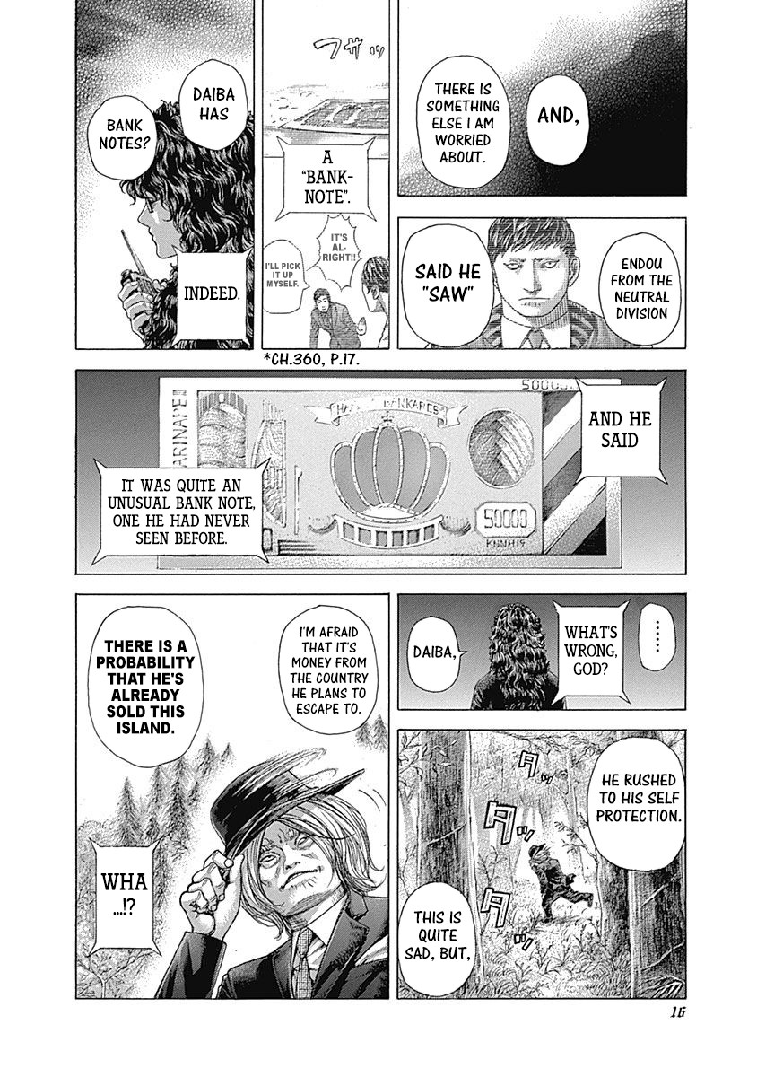 Usogui Chapter 407 page 11 - Chapter 407: The 卍(Ban) Island Thrown Into Chaos