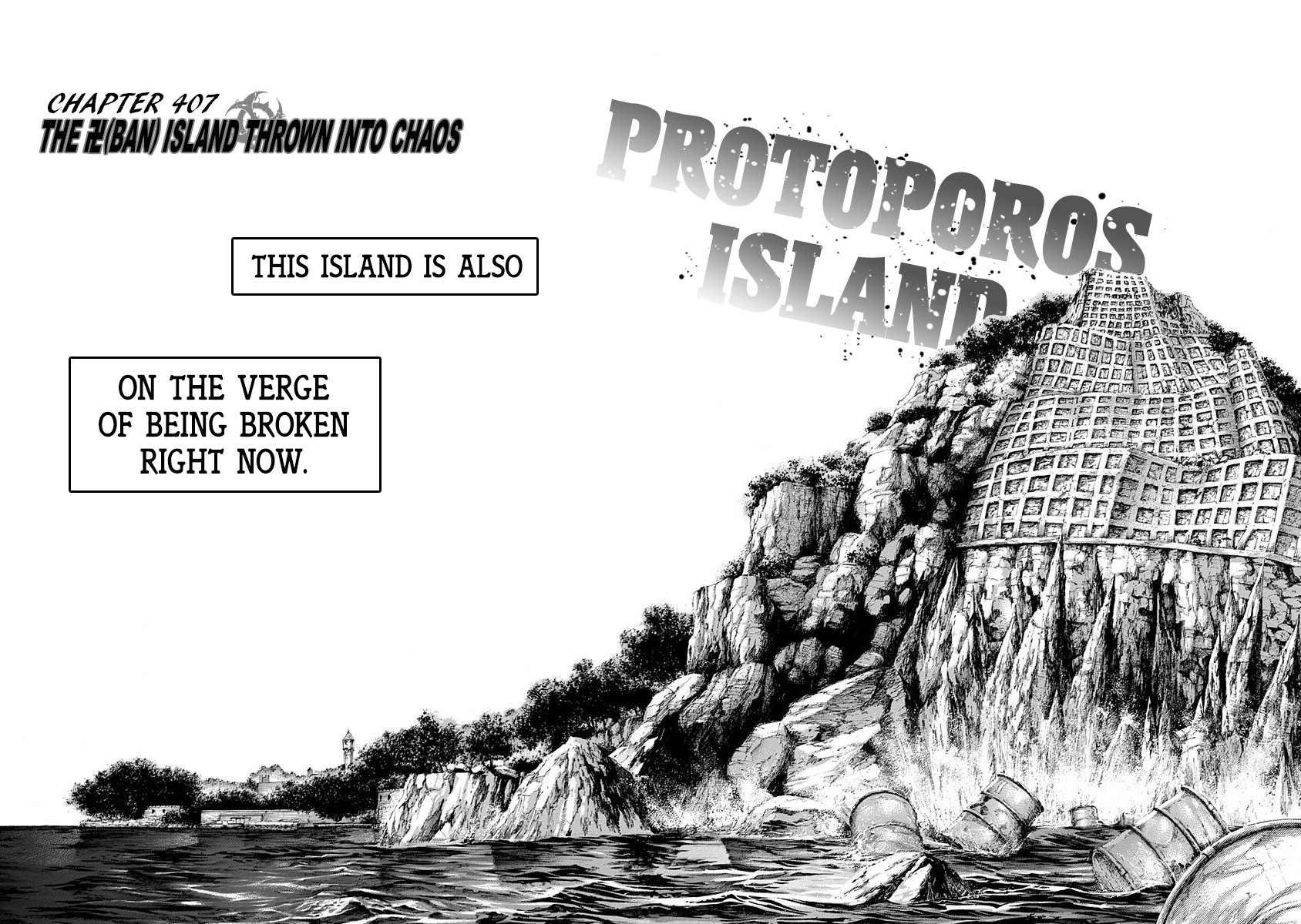 Usogui Chapter 407 page 2 - Chapter 407: The 卍(Ban) Island Thrown Into Chaos