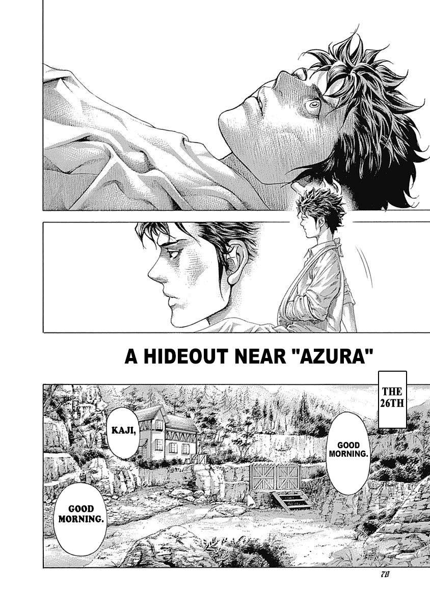 Usogui Chapter 410 page 14 - Chapter 410: Gakuto Dies For The Second Time