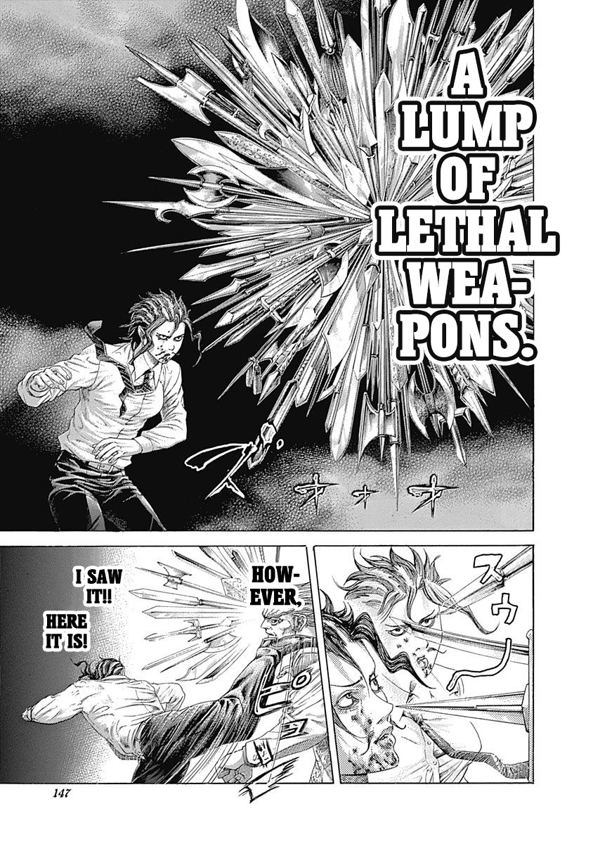 Usogui Chapter 414 page 9 - Chapter 414: The Man Made Of Lethal Weapons