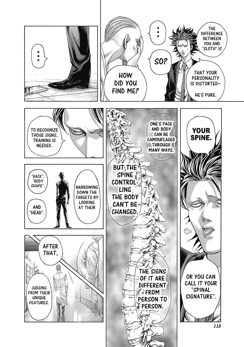 Usogui Chapter 423 page 14 - Chapter 423: Spinal Signature
