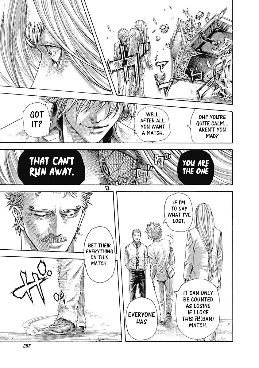 Usogui Chapter 428 page 10 - Chapter 428: The Man Who Won't Run Away