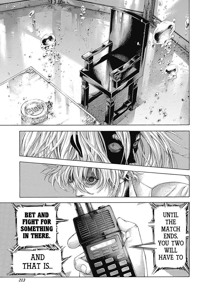 Usogui Chapter 428 page 15 - Chapter 428: The Man Who Won't Run Away