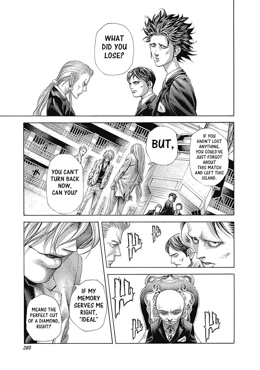 Usogui Chapter 428 page 8 - Chapter 428: The Man Who Won't Run Away