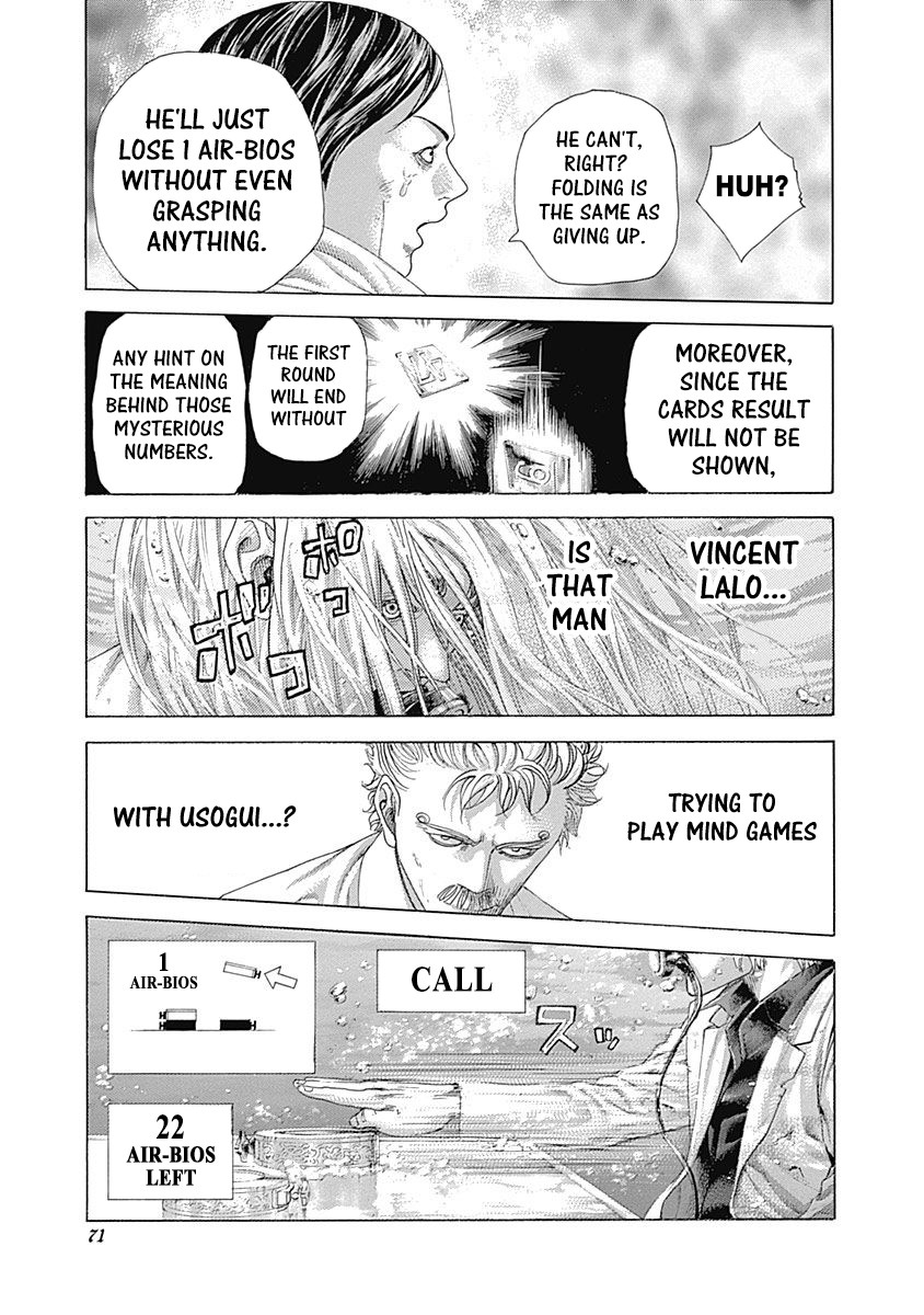 Usogui Chapter 432 page 10 - Chapter 432: The First Round