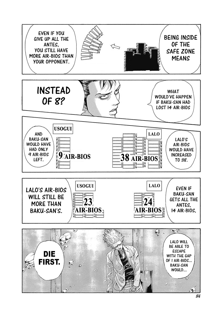 Usogui Chapter 433 page 15 - Chapter 433: Safe Zone