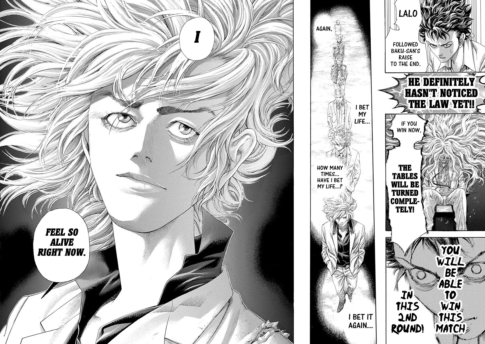 Usogui Chapter 437 page 14 - Chapter 437: "39" Or "8"