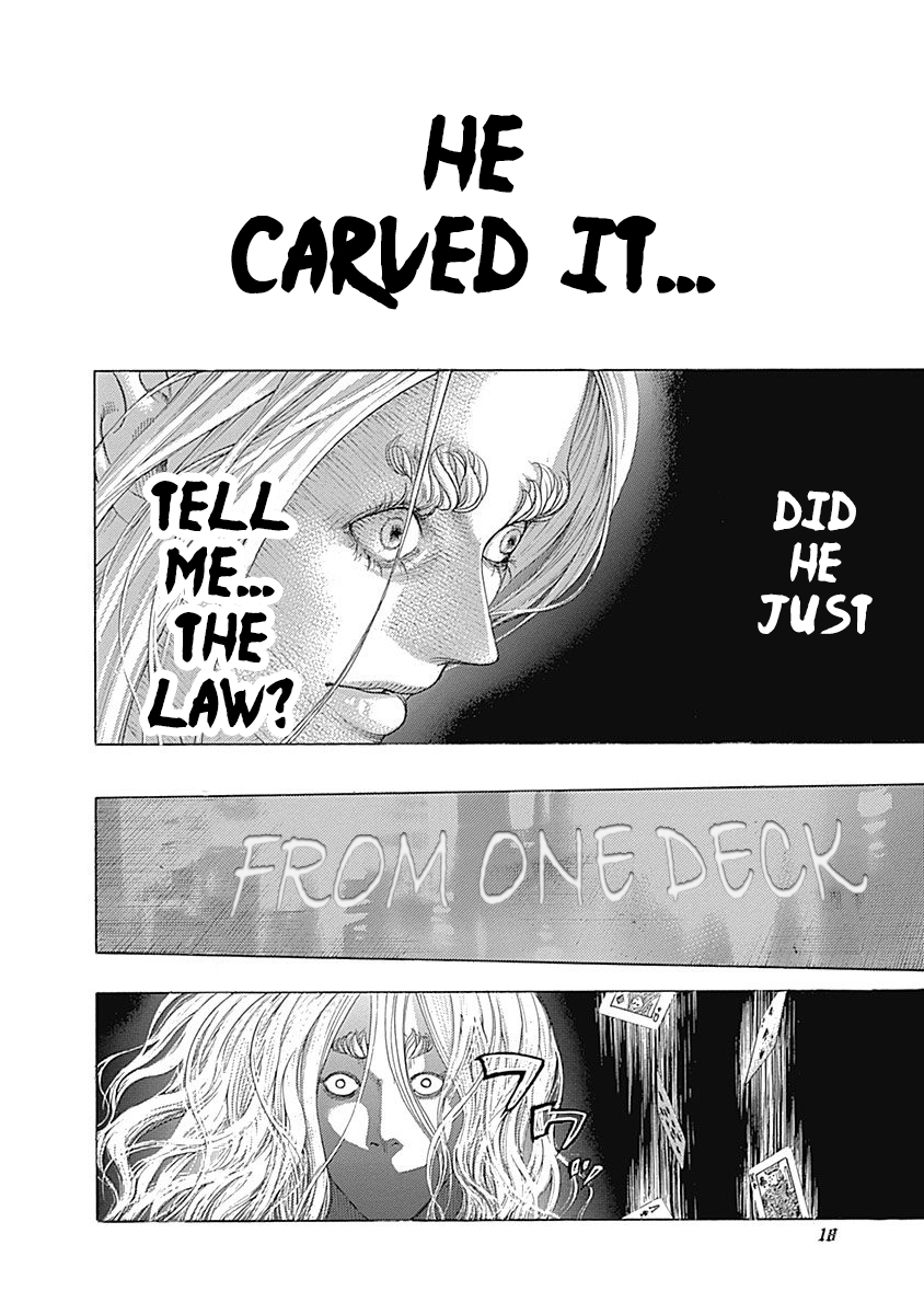 Usogui Chapter 440 page 16 - Chapter 440: The Knowledge Carved In Abomination