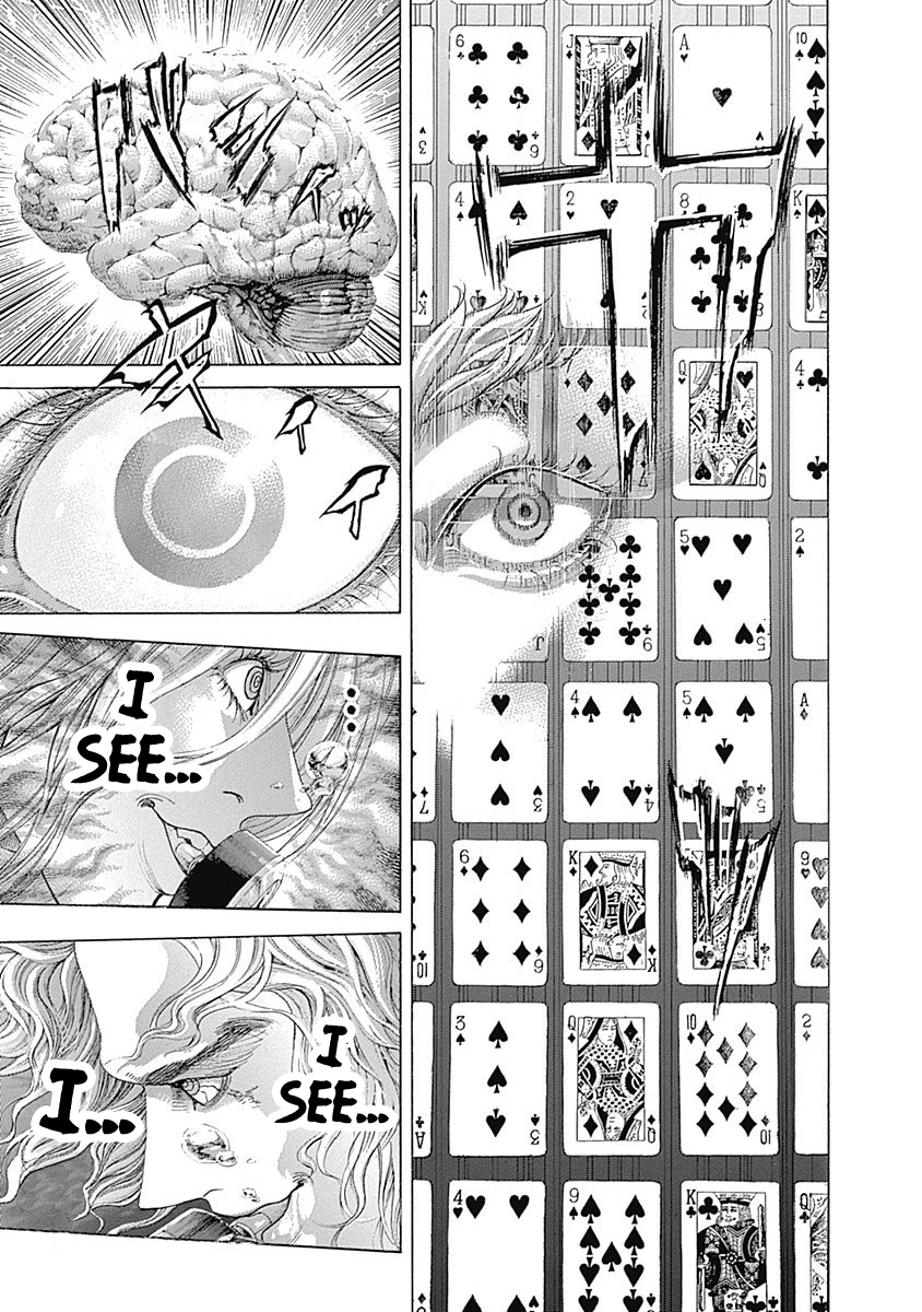 Usogui Chapter 440 page 17 - Chapter 440: The Knowledge Carved In Abomination
