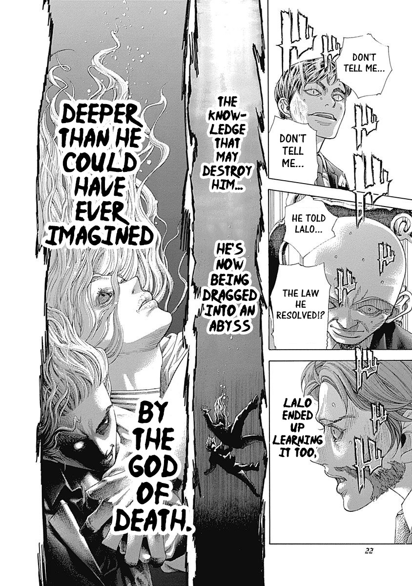 Usogui Chapter 440 page 19 - Chapter 440: The Knowledge Carved In Abomination