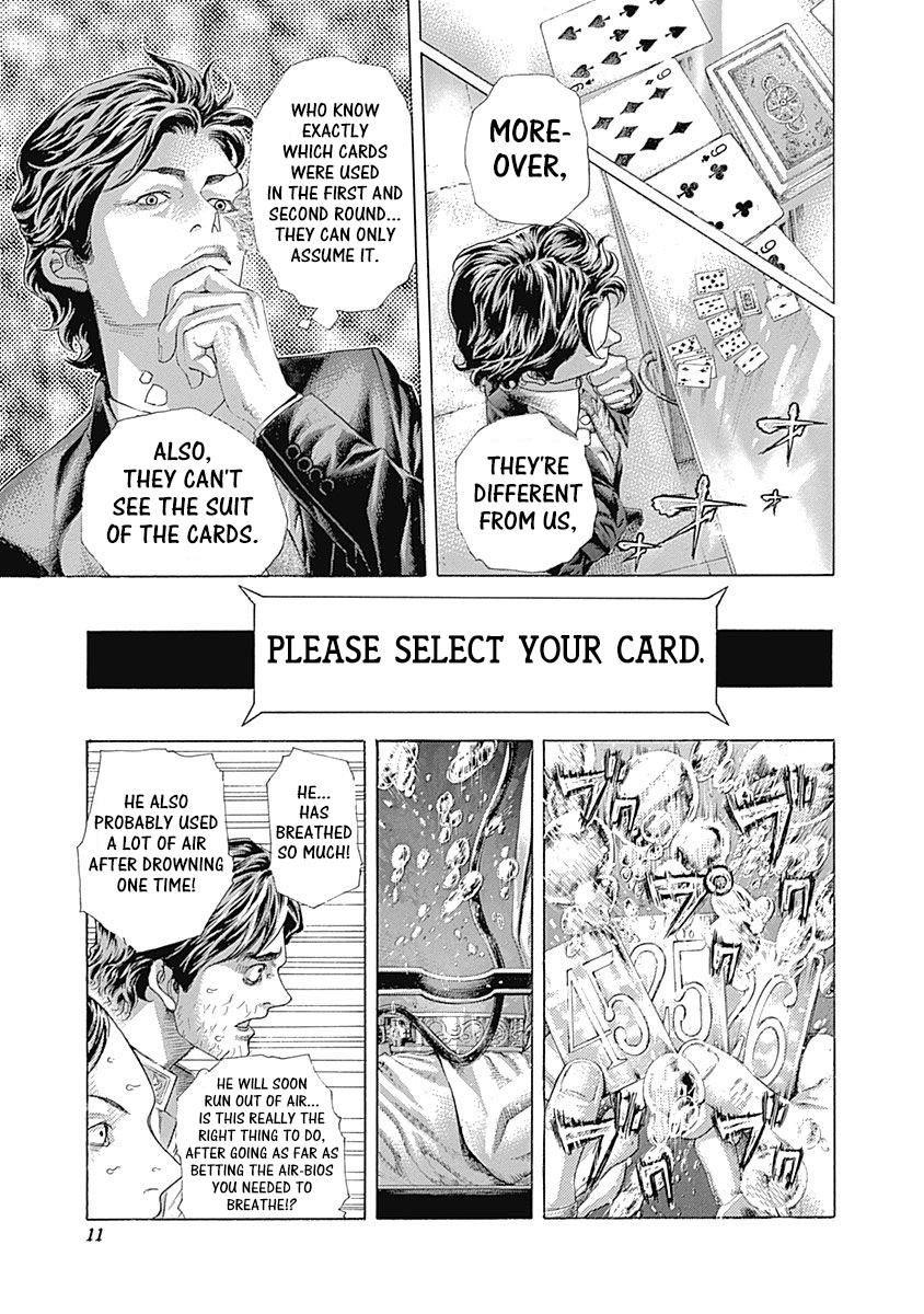 Usogui Chapter 440 page 9 - Chapter 440: The Knowledge Carved In Abomination