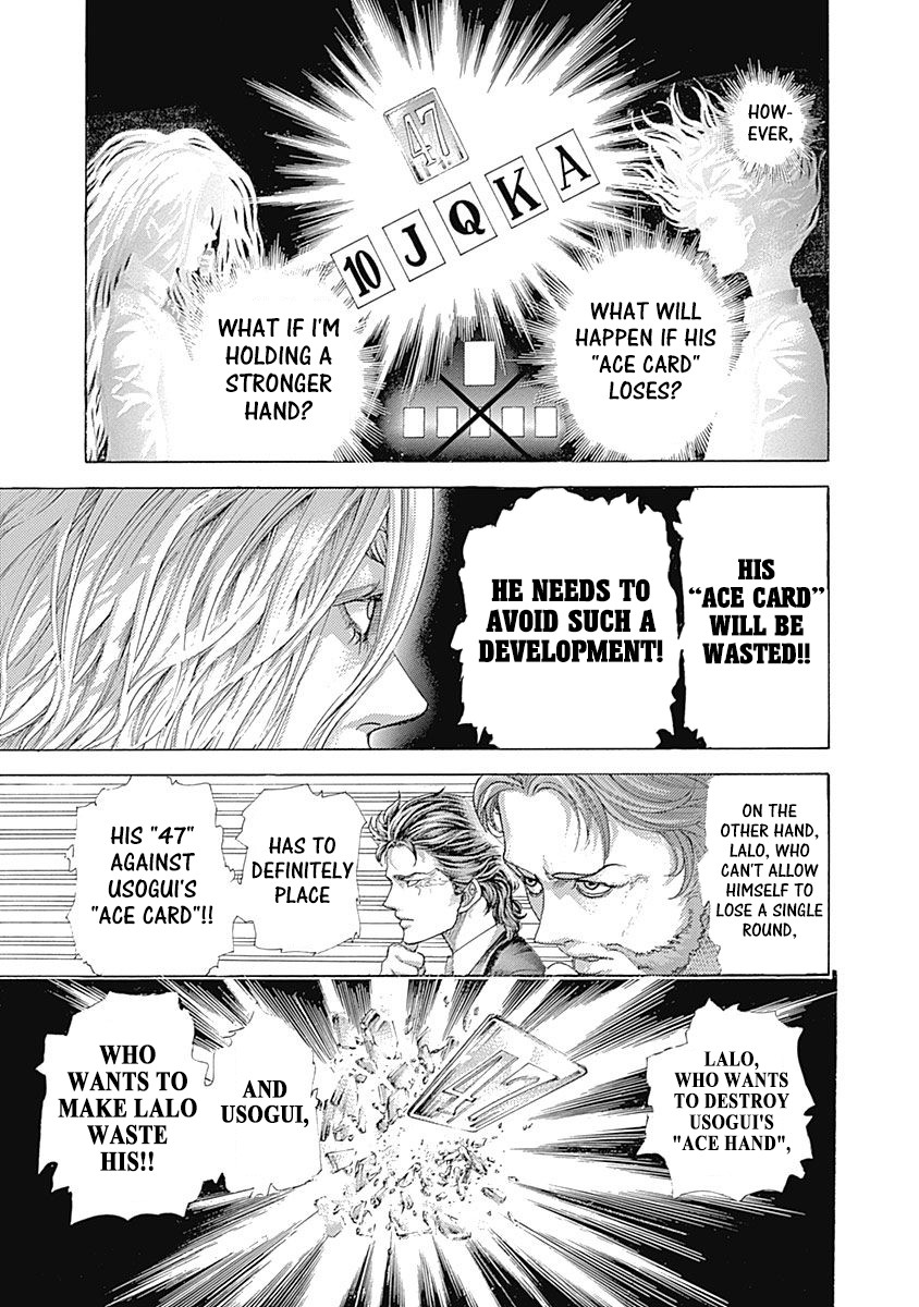 Usogui Chapter 441 page 14 - Chapter 441: The Provoking Gambler