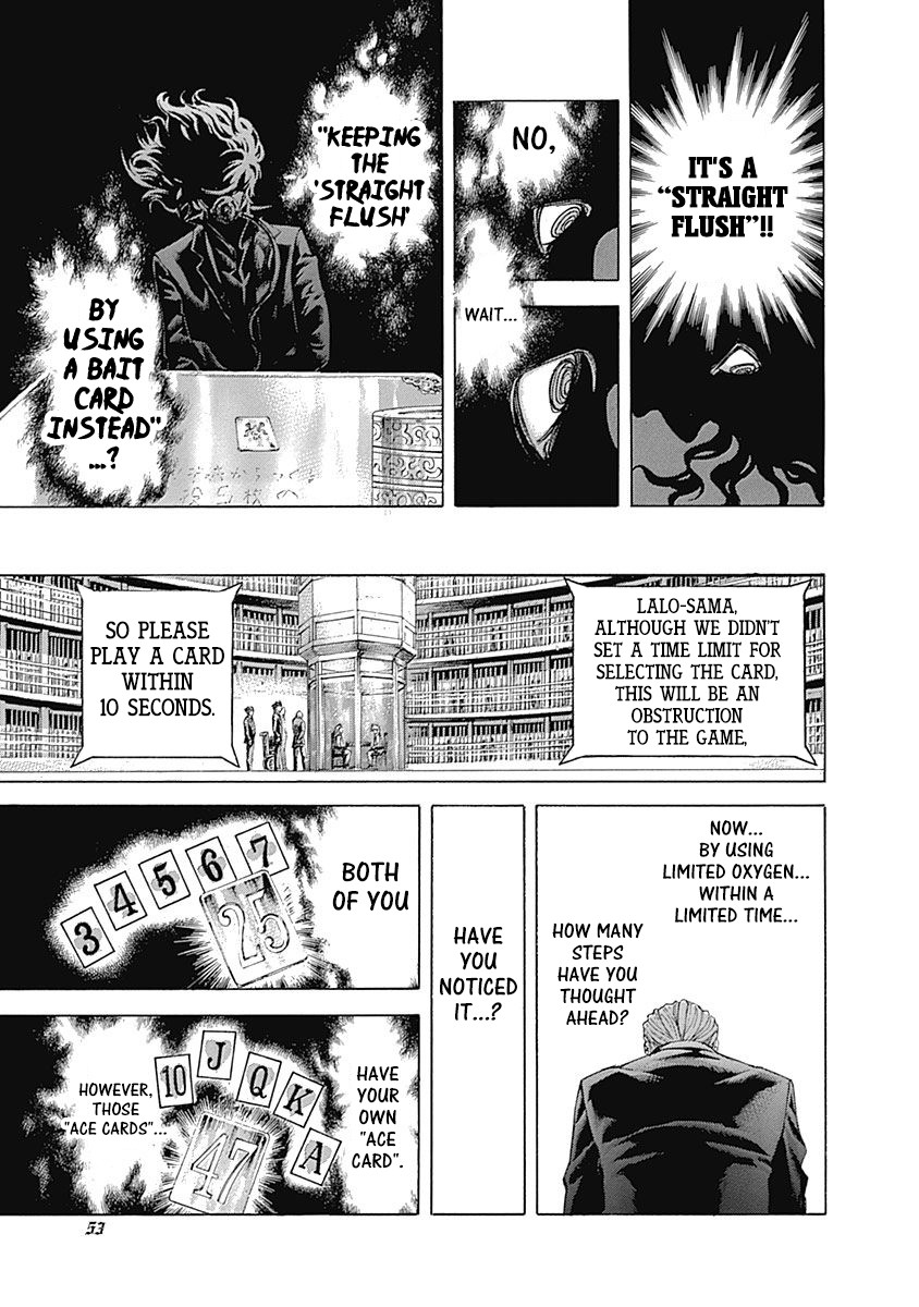 Usogui Chapter 442 page 10 - Chapter 442: "Ace Card" Or "Bait"