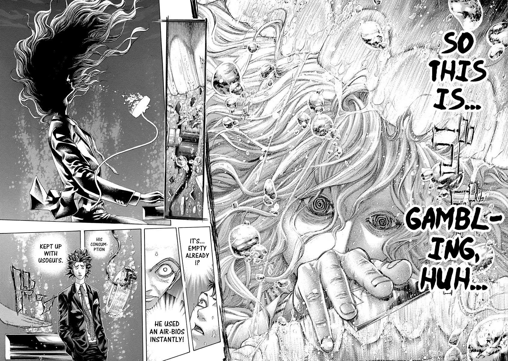 Usogui Chapter 442 page 13 - Chapter 442: "Ace Card" Or "Bait"