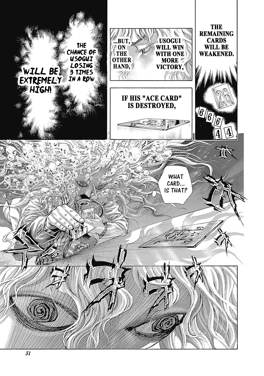 Usogui Chapter 442 page 8 - Chapter 442: "Ace Card" Or "Bait"