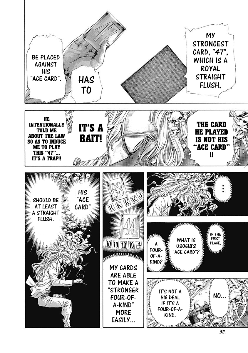 Usogui Chapter 442 page 9 - Chapter 442: "Ace Card" Or "Bait"