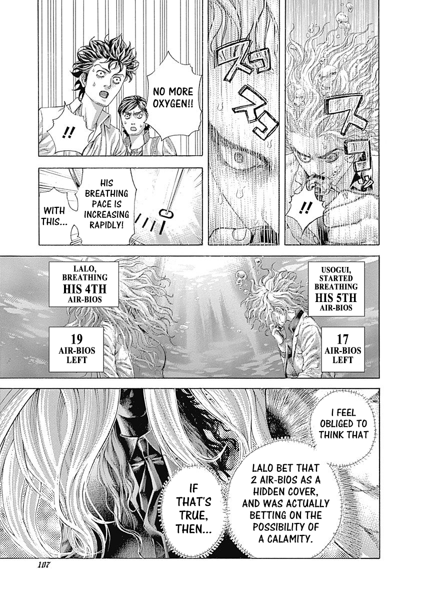 Usogui Chapter 445 page 8 - Chapter 445: "The Calamity" And "The God Of Death"
