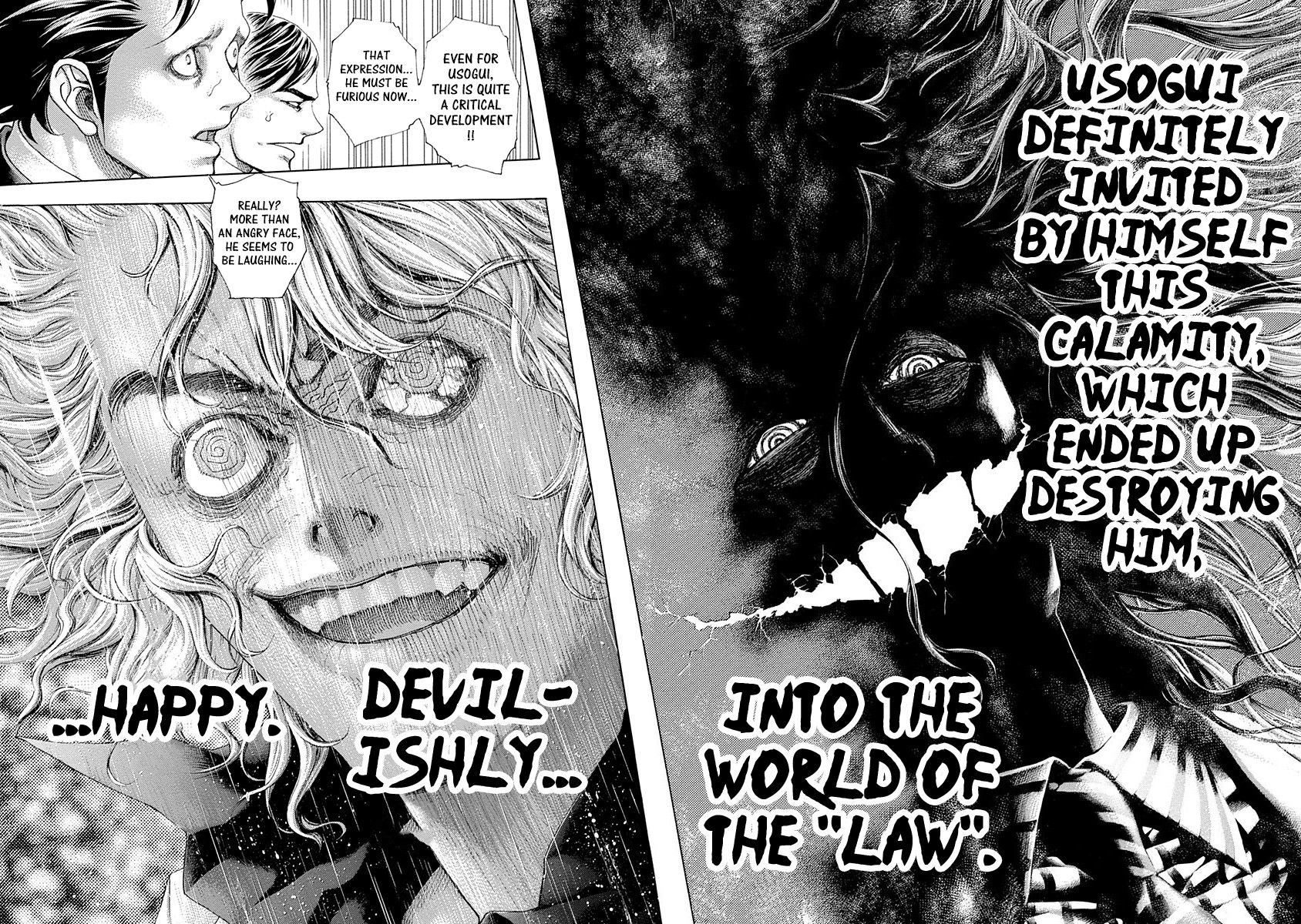 Usogui Chapter 445 page 9 - Chapter 445: "The Calamity" And "The God Of Death"