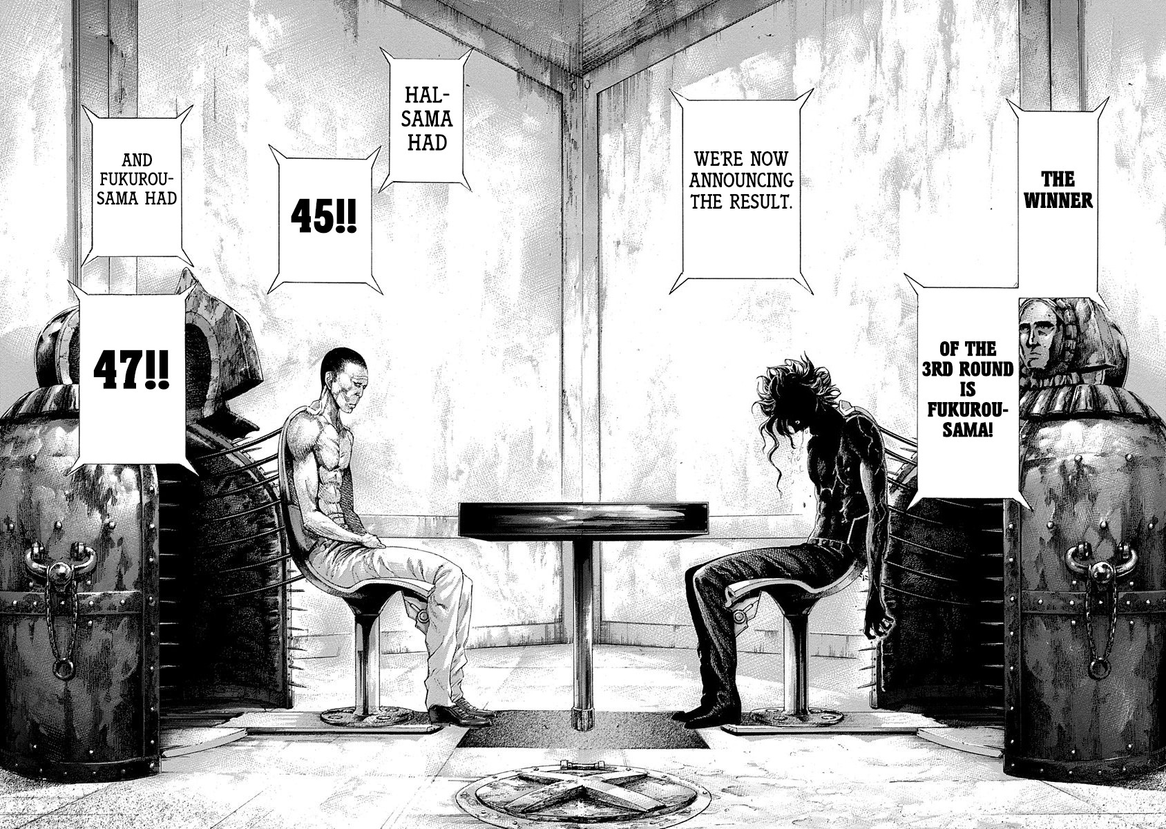 Usogui Chapter 446 page 12 - Chapter 446: The Helping Hands