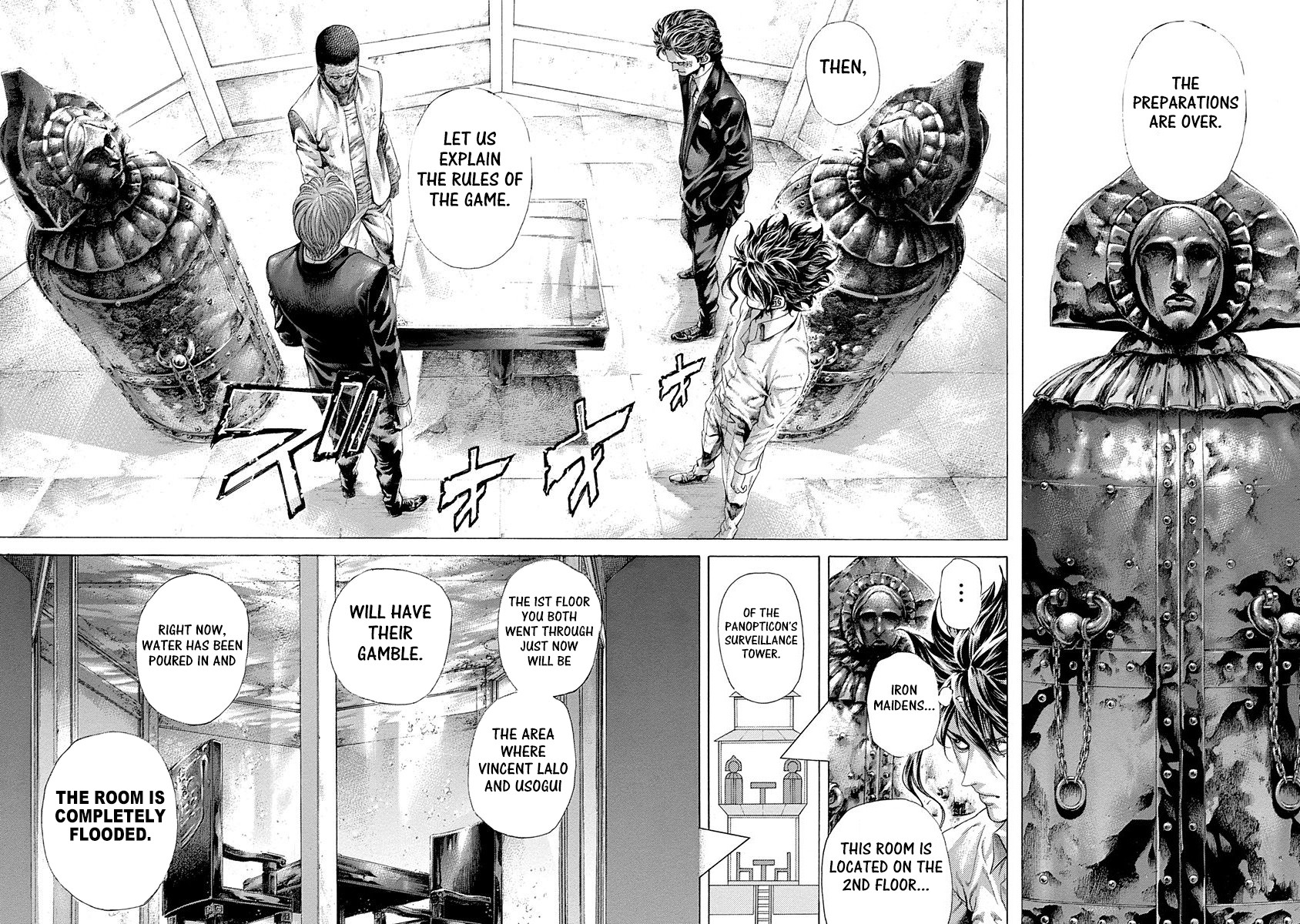 Usogui Chapter 448 page 10 - Chapter 448: Air Poker