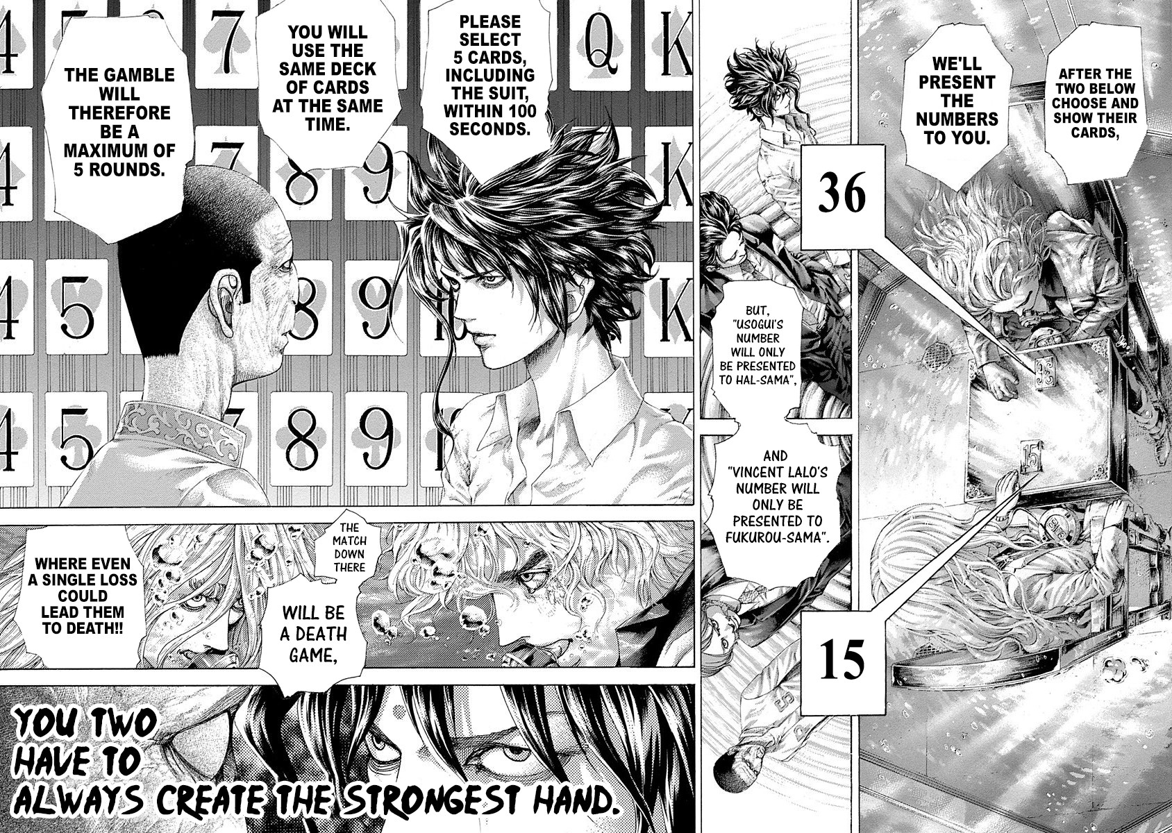 Usogui Chapter 448 page 15 - Chapter 448: Air Poker