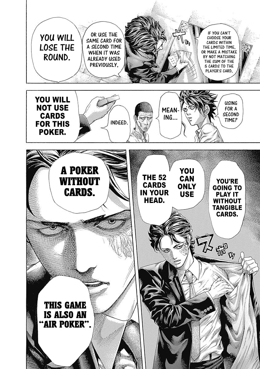 Usogui Chapter 448 page 16 - Chapter 448: Air Poker