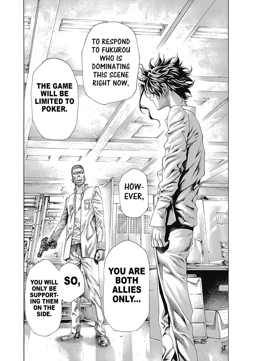 Usogui Chapter 448 page 9 - Chapter 448: Air Poker