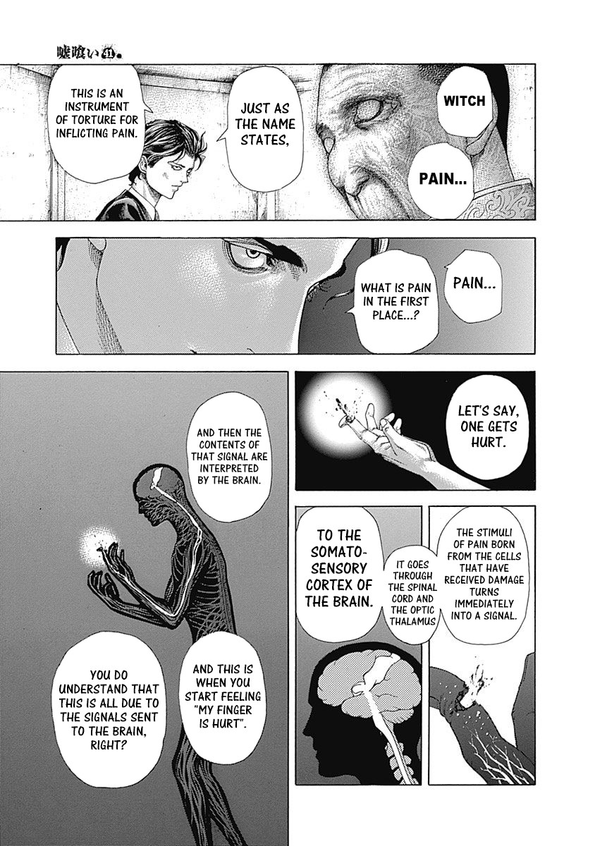 Usogui Chapter 449 page 13 - Chapter 449: Witch Pain