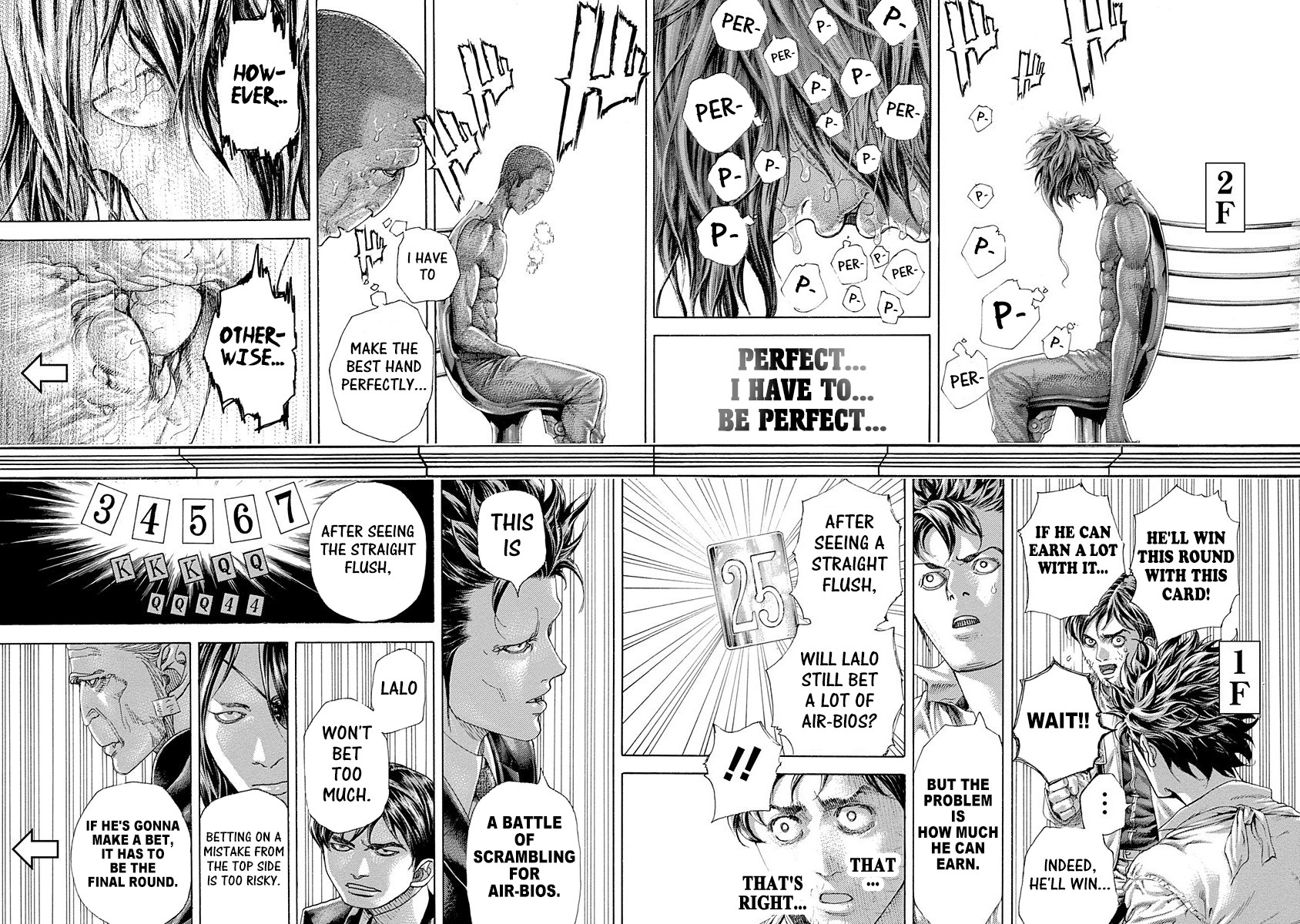 Usogui Chapter 453 page 11 - Chapter 453: The Strongest 4 Cards