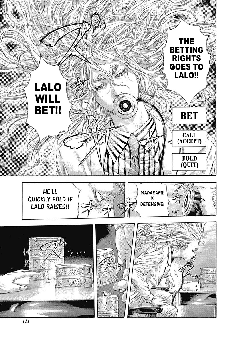 Usogui Chapter 456 page 11 - Chapter 456: The Suicidal Raise