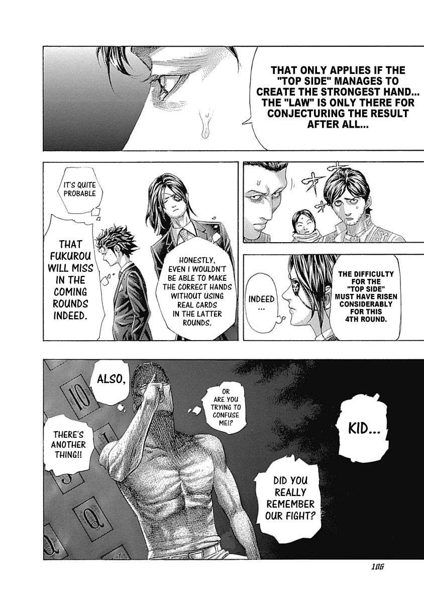 Usogui Chapter 456 page 6 - Chapter 456: The Suicidal Raise