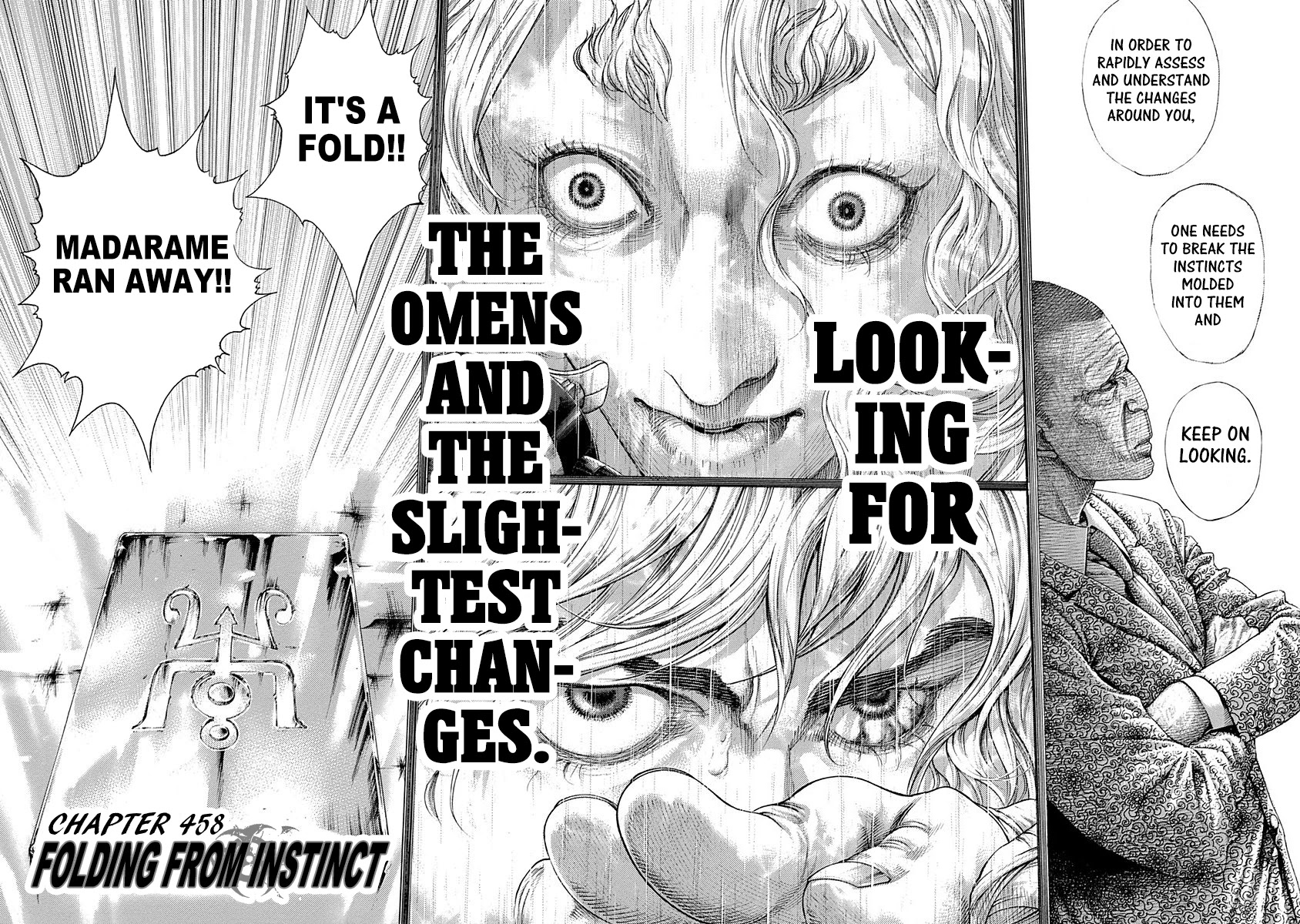 Usogui Chapter 458 page 8 - Chapter 458: Folding From Instinct