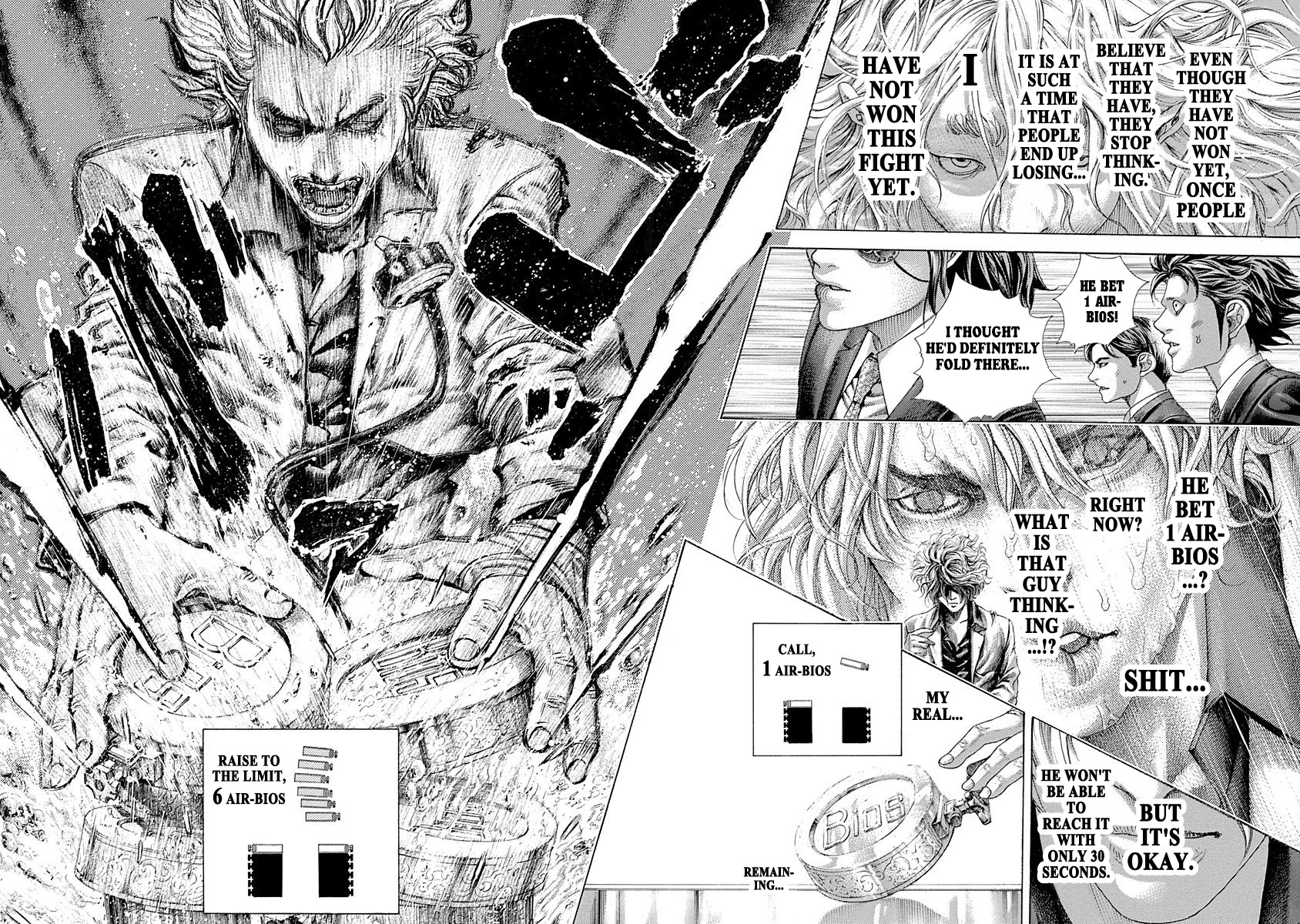 Usogui Chapter 460 page 10 - Chapter 460: The Scanning 1 Air-bios