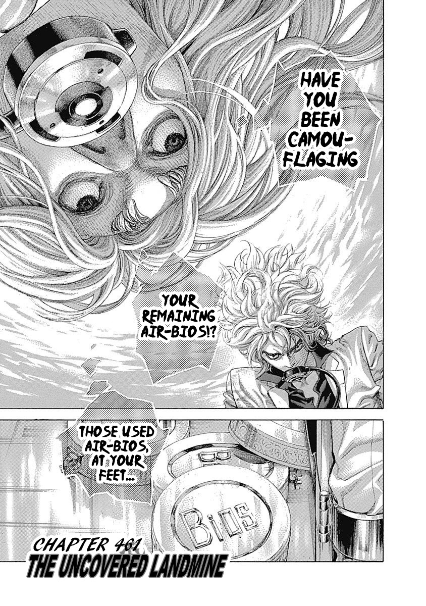 Usogui Chapter 461 page 3 - Chapter 461: The Uncovered Landmine