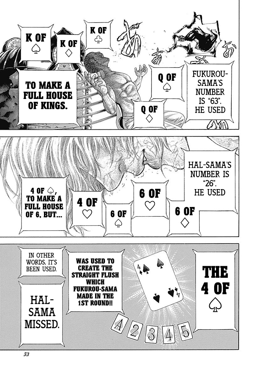 Usogui Chapter 464 page 11 - Chapter 464: An Intentional Mistake
