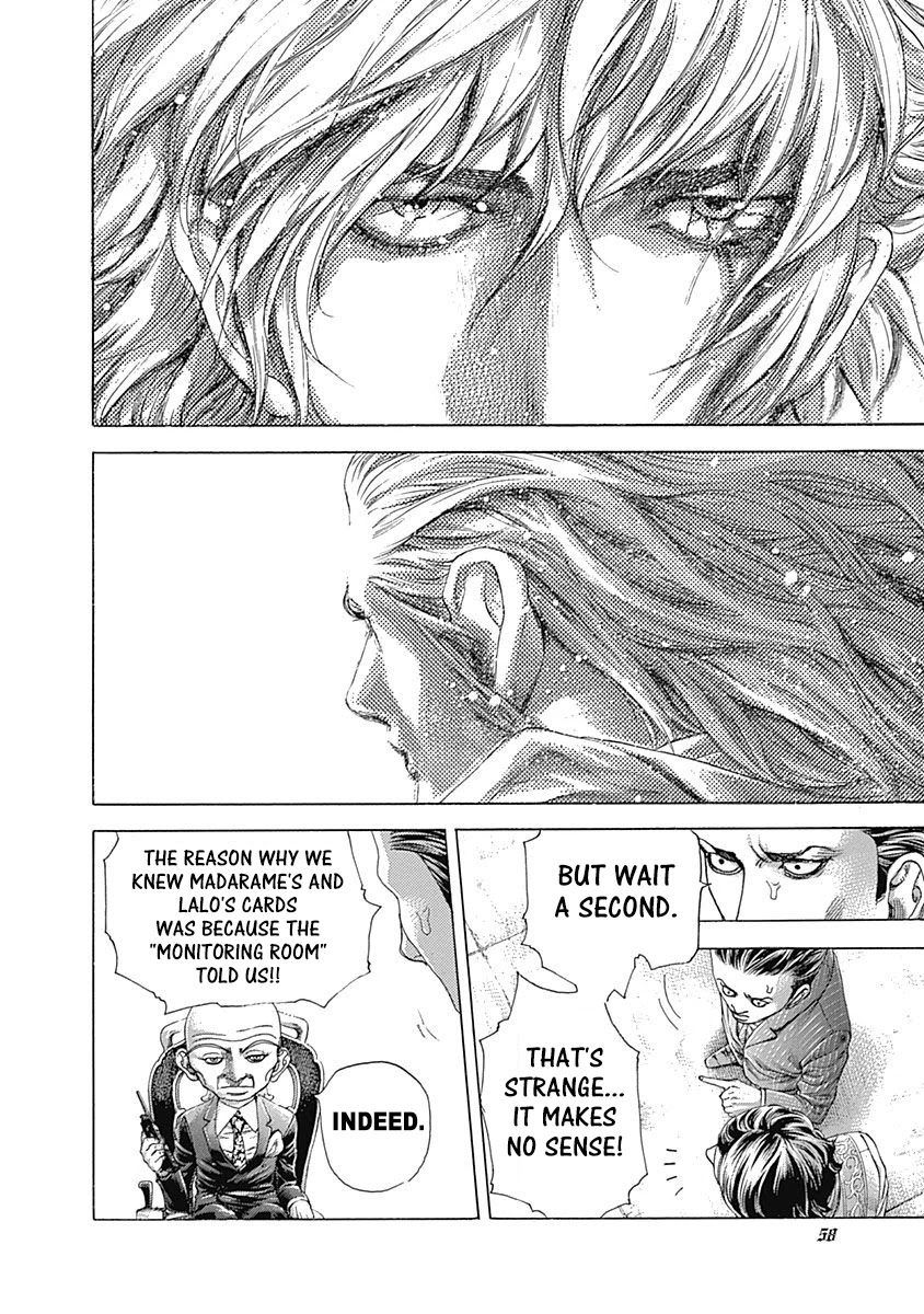 Usogui Chapter 464 page 16 - Chapter 464: An Intentional Mistake