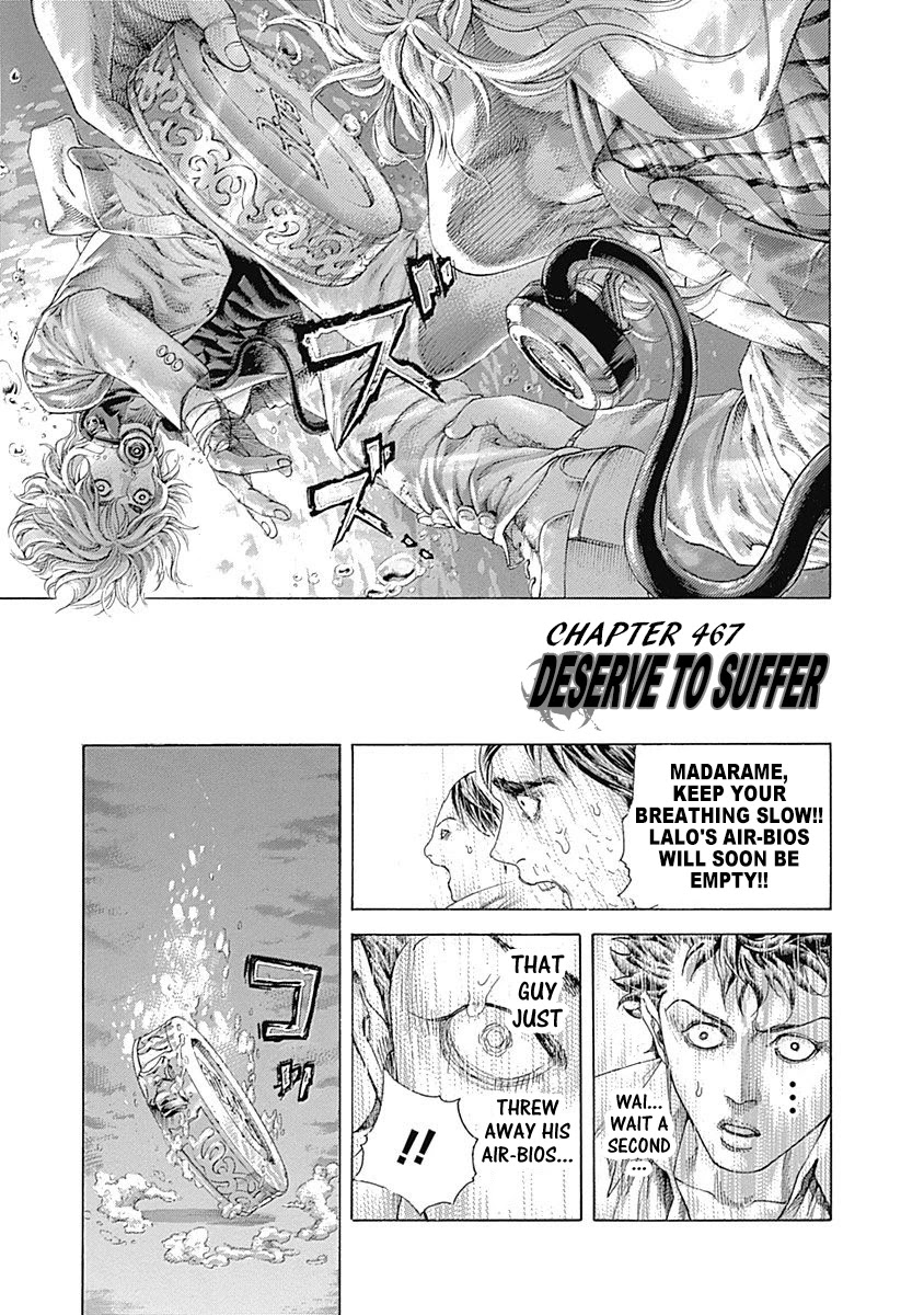 Usogui Chapter 467 page 1 - Chapter 467: Deserve To Suffer