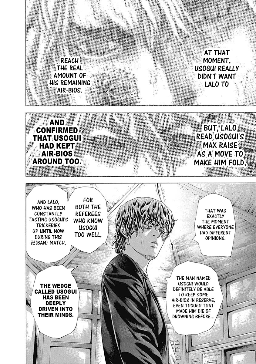 Usogui Chapter 467 page 11 - Chapter 467: Deserve To Suffer