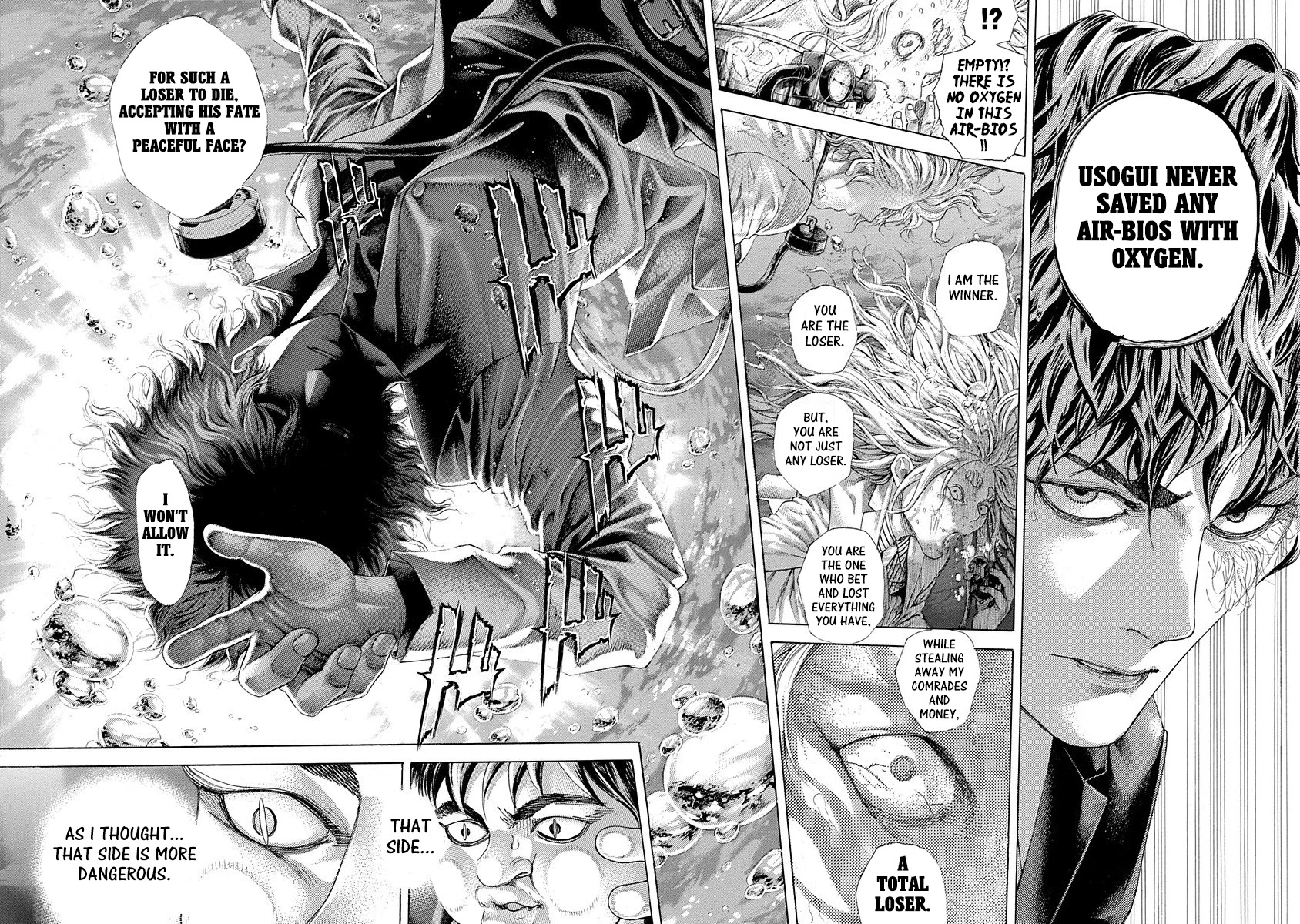 Usogui Chapter 467 page 14 - Chapter 467: Deserve To Suffer