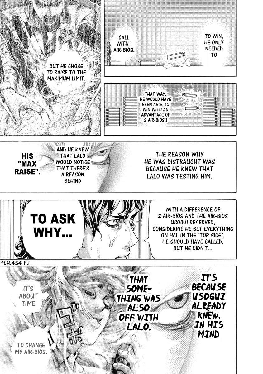 Usogui Chapter 467 page 3 - Chapter 467: Deserve To Suffer