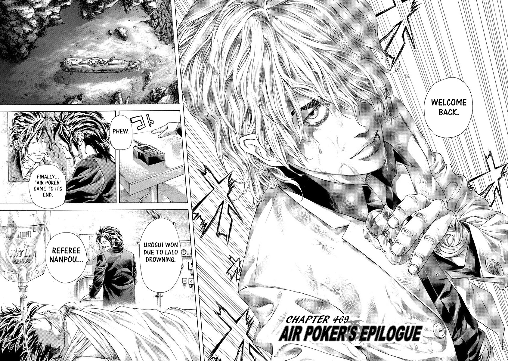 Usogui Chapter 469 page 2 - Chapter 469: Air Poker's Epilogue